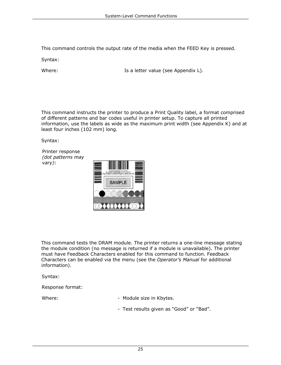 Datamax-O'Neil DPL Programmer’s Manual User Manual | Page 33 / 296