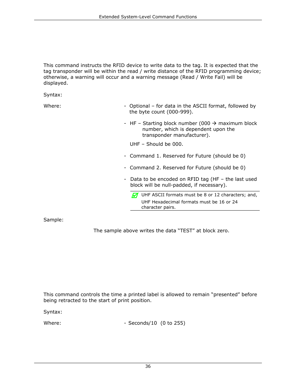 Datamax-O'Neil DPL Programmer’s Manual User Manual | Page 44 / 296