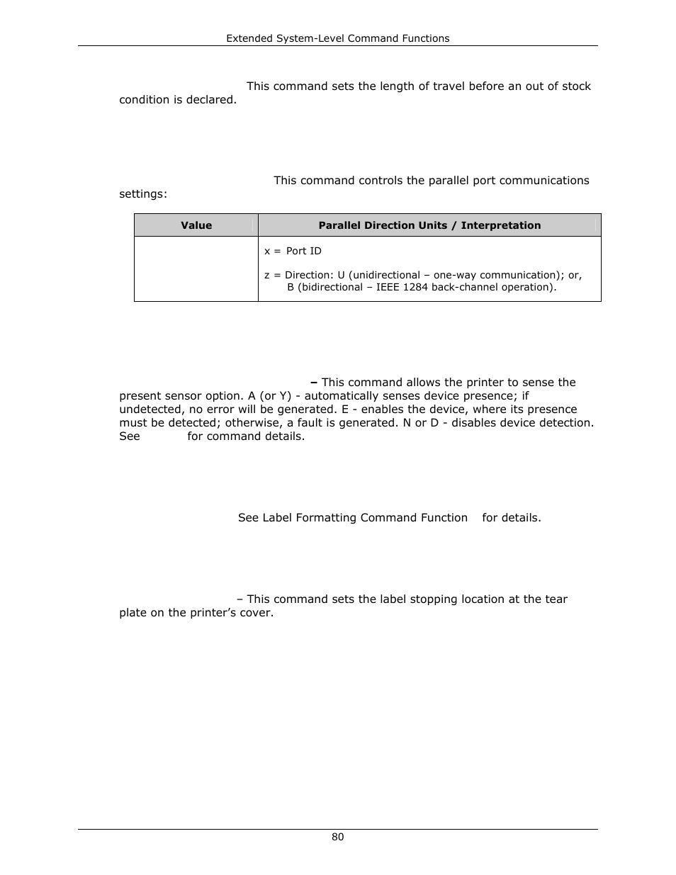 Datamax-O'Neil DPL Programmer’s Manual User Manual | Page 88 / 296