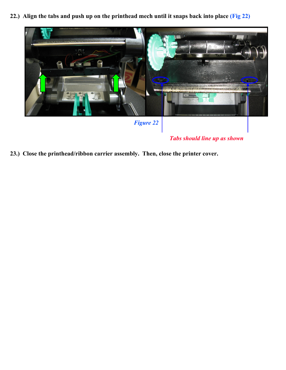 Datamax-O'Neil E-Class Mark III Printhead Bracket and Screw Upgrade User Manual | Page 11 / 11