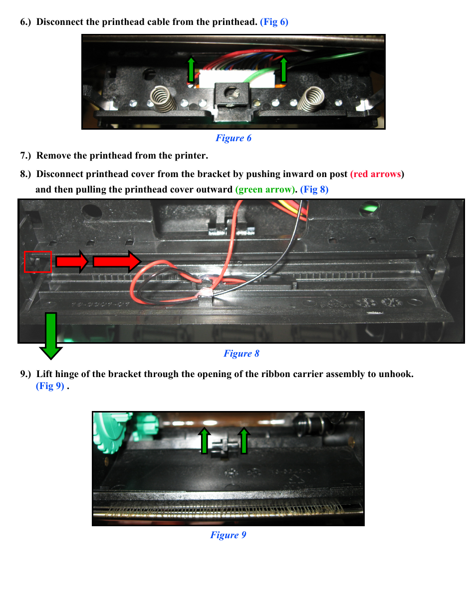 Datamax-O'Neil E-Class Mark III Printhead Bracket and Screw Upgrade User Manual | Page 6 / 11