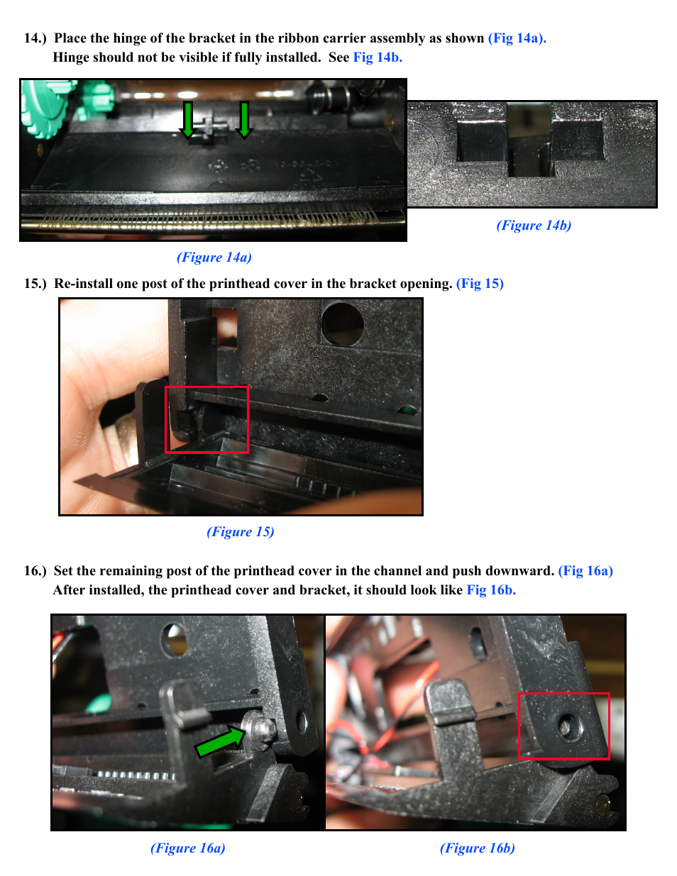 Datamax-O'Neil E-Class Mark III Printhead Bracket and Screw Upgrade User Manual | Page 8 / 11