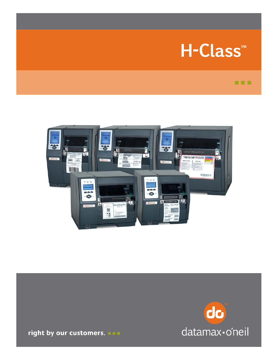 Datamax-O'Neil H-Class Operator’s Manual User Manual | 180 pages