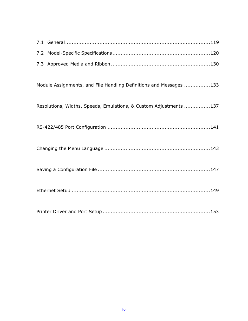 Datamax-O'Neil H-Class Operator’s Manual User Manual | Page 10 / 180