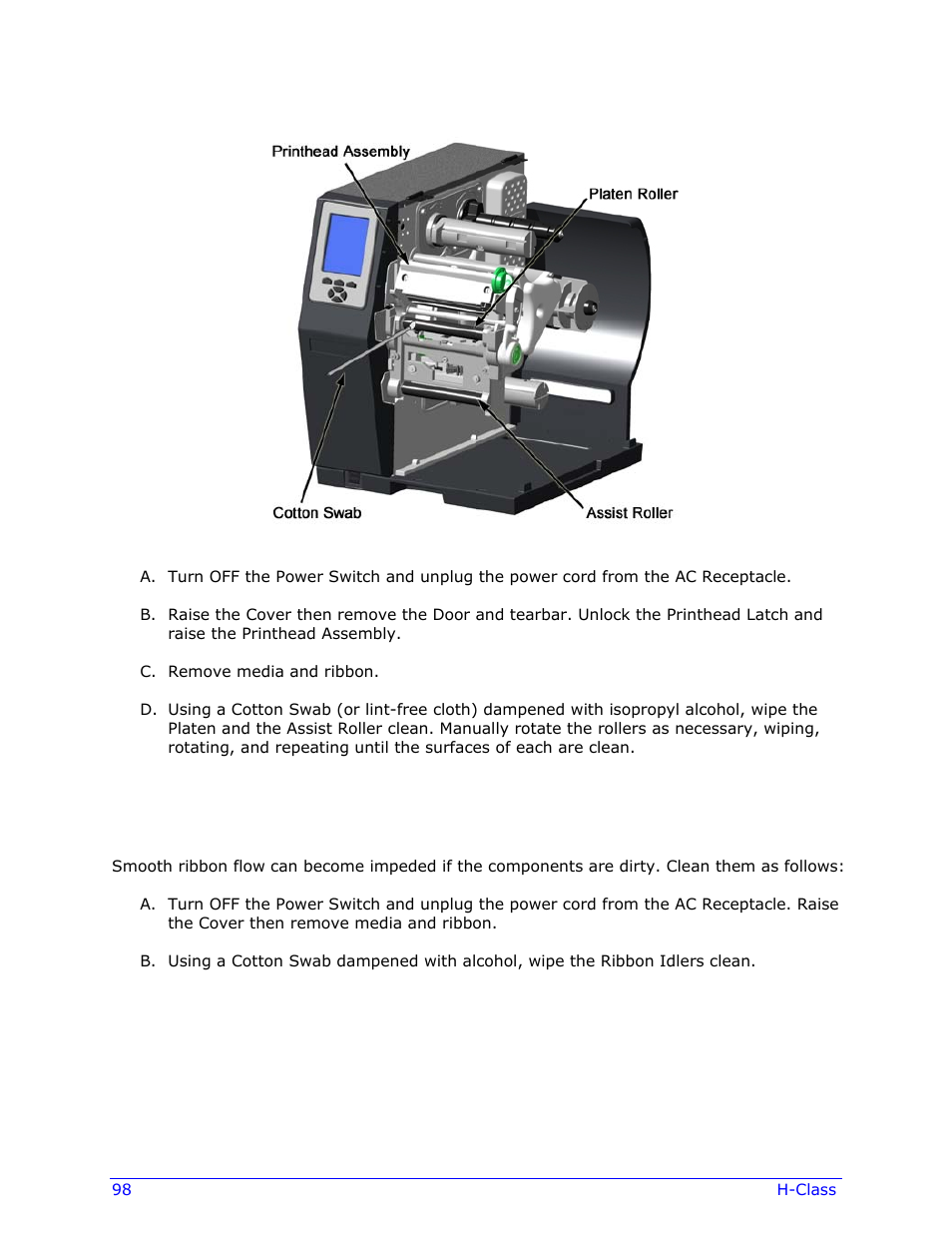 Datamax-O'Neil H-Class Operator’s Manual User Manual | Page 108 / 180