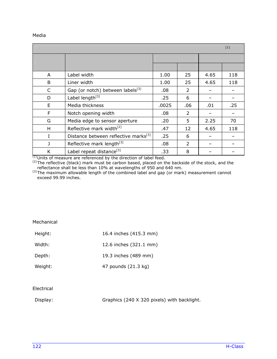 Datamax-O'Neil H-Class Operator’s Manual User Manual | Page 132 / 180