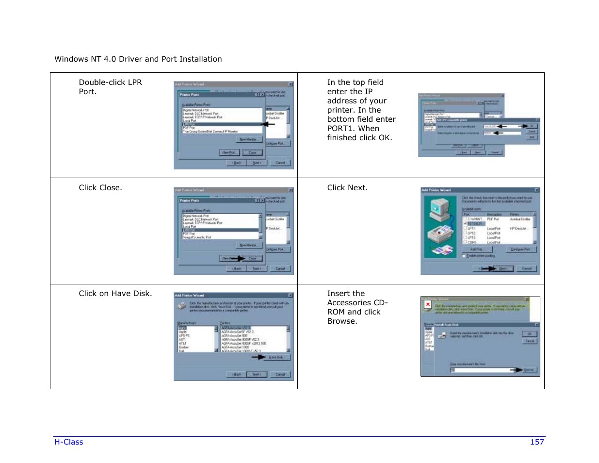 Datamax-O'Neil H-Class Operator’s Manual User Manual | Page 167 / 180