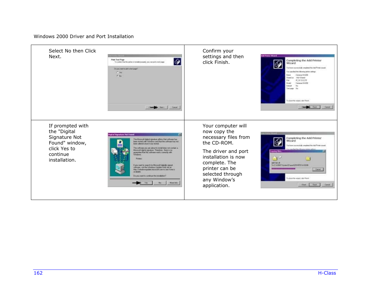 Datamax-O'Neil H-Class Operator’s Manual User Manual | Page 172 / 180
