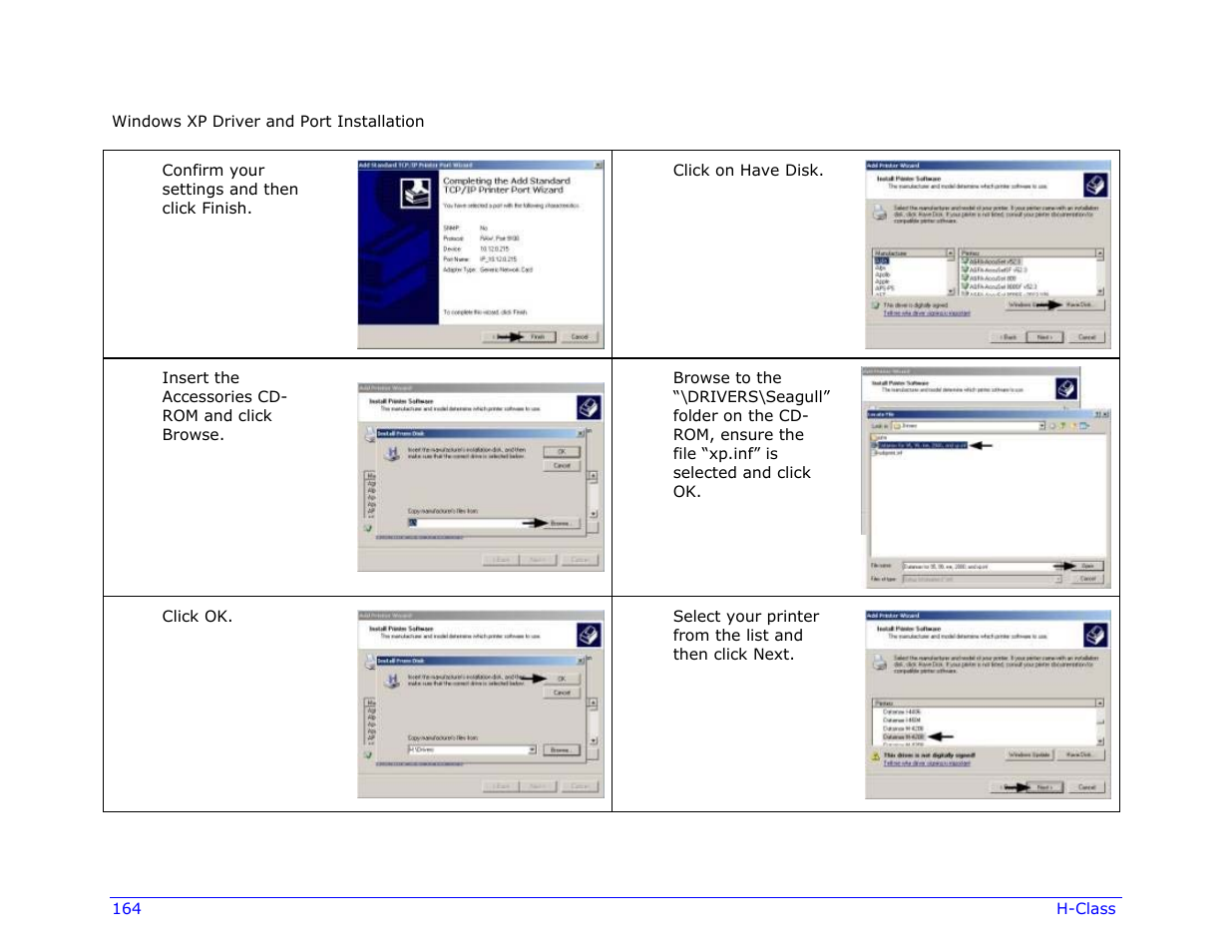 Datamax-O'Neil H-Class Operator’s Manual User Manual | Page 174 / 180