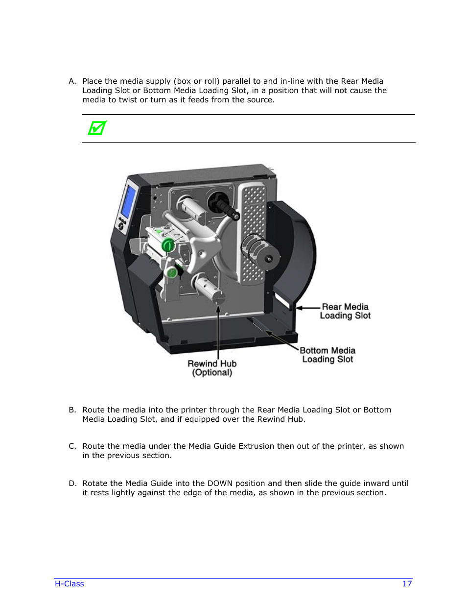 Datamax-O'Neil H-Class Operator’s Manual User Manual | Page 27 / 180