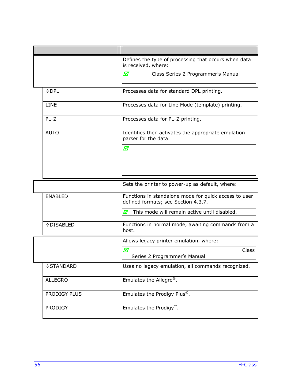 Datamax-O'Neil H-Class Operator’s Manual User Manual | Page 66 / 180