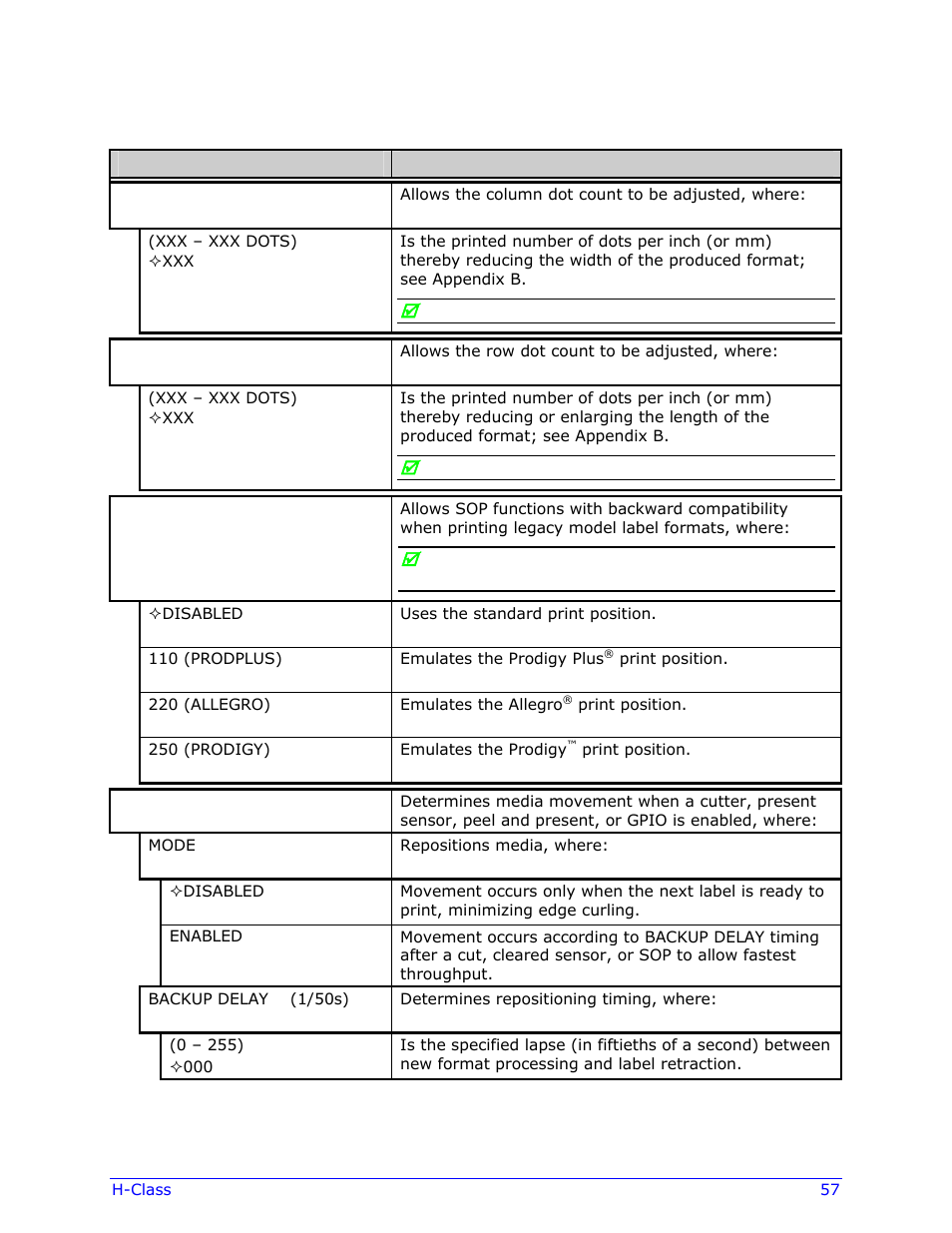 Datamax-O'Neil H-Class Operator’s Manual User Manual | Page 67 / 180