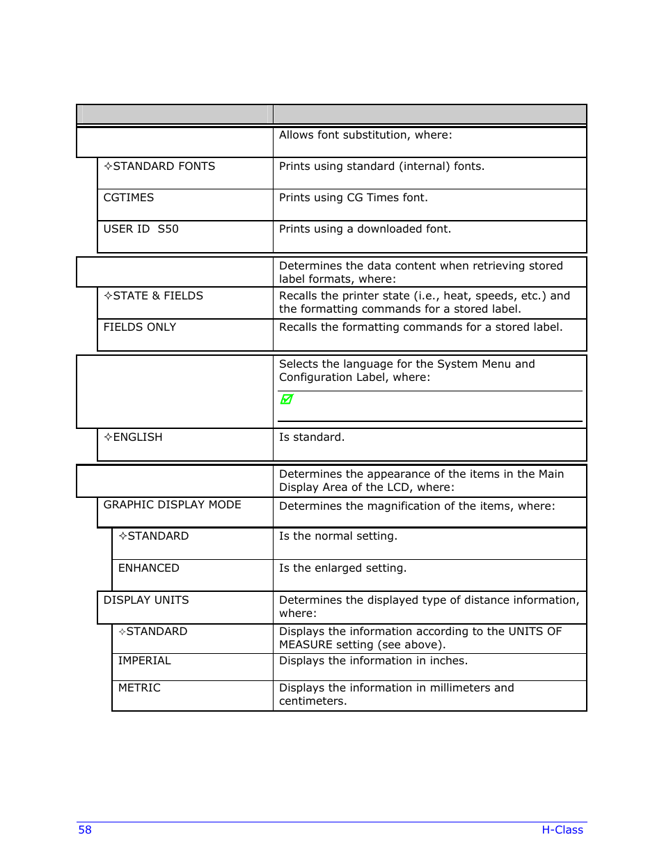 Datamax-O'Neil H-Class Operator’s Manual User Manual | Page 68 / 180