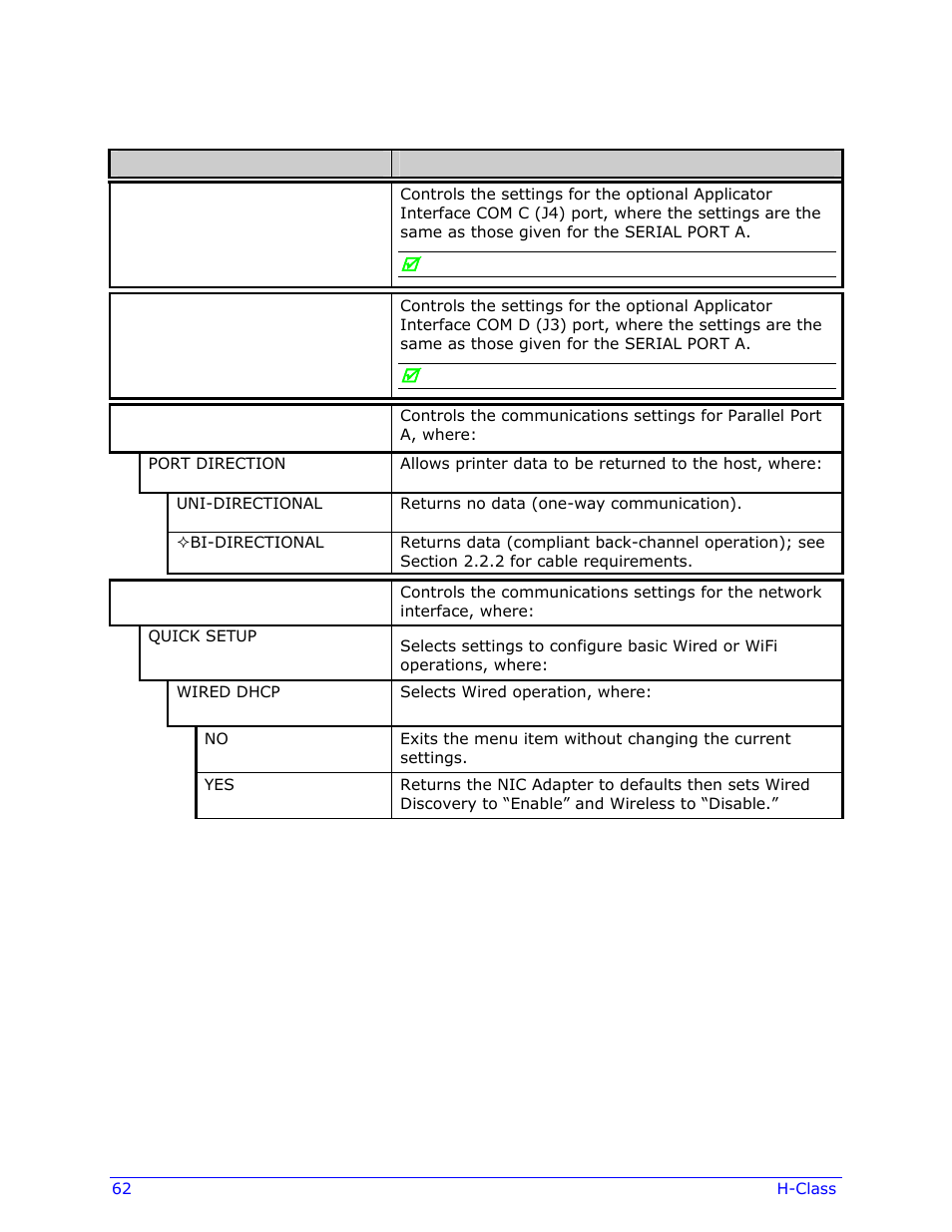 Datamax-O'Neil H-Class Operator’s Manual User Manual | Page 72 / 180