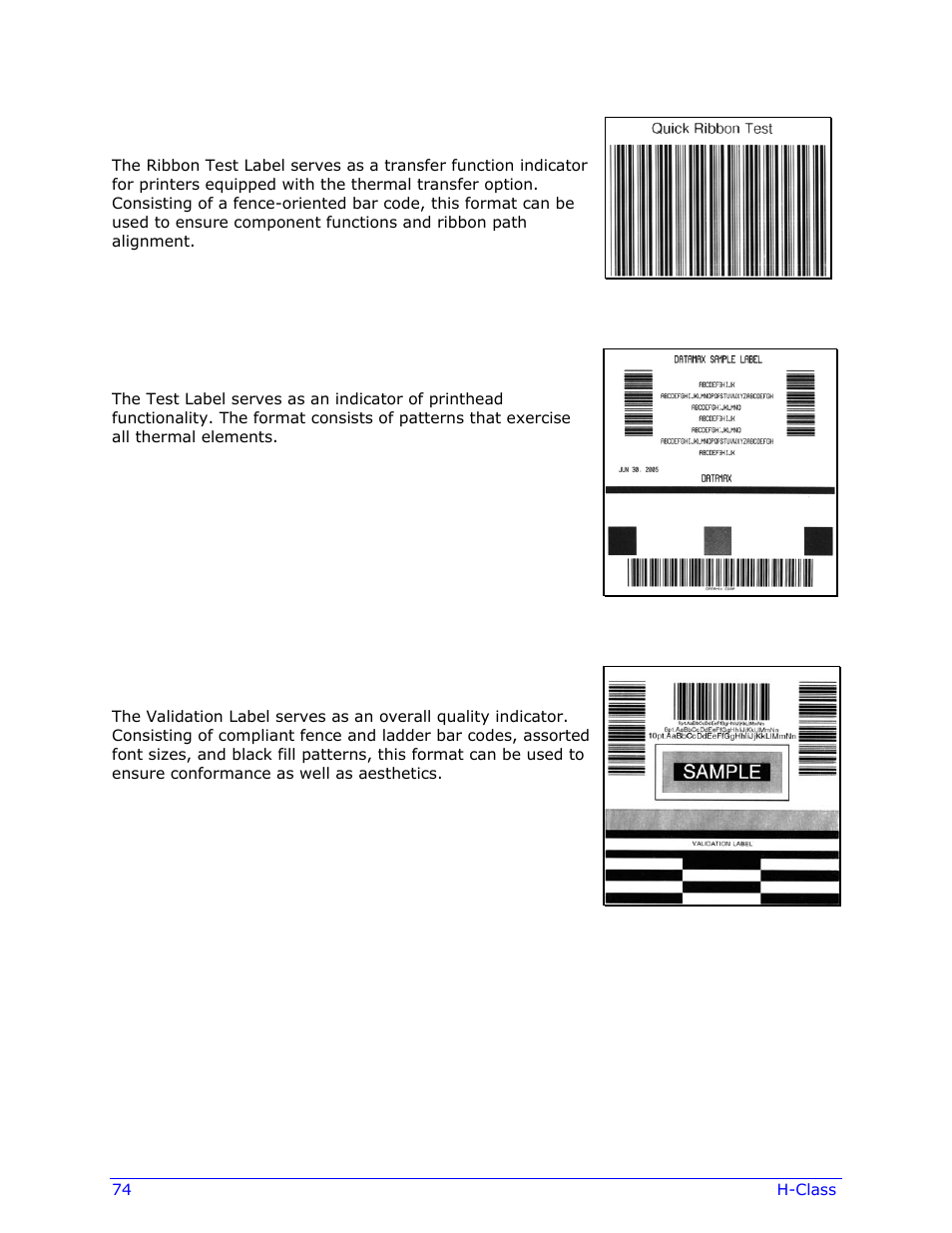 Datamax-O'Neil H-Class Operator’s Manual User Manual | Page 84 / 180