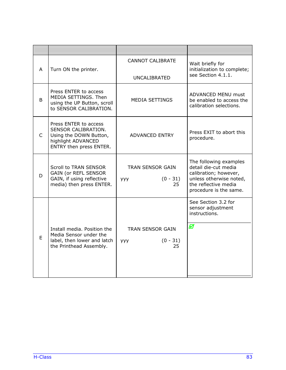 Datamax-O'Neil H-Class Operator’s Manual User Manual | Page 93 / 180