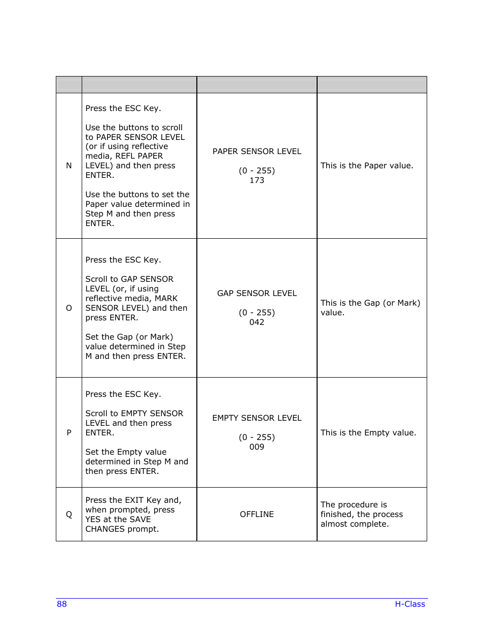 Datamax-O'Neil H-Class Operator’s Manual User Manual | Page 98 / 180