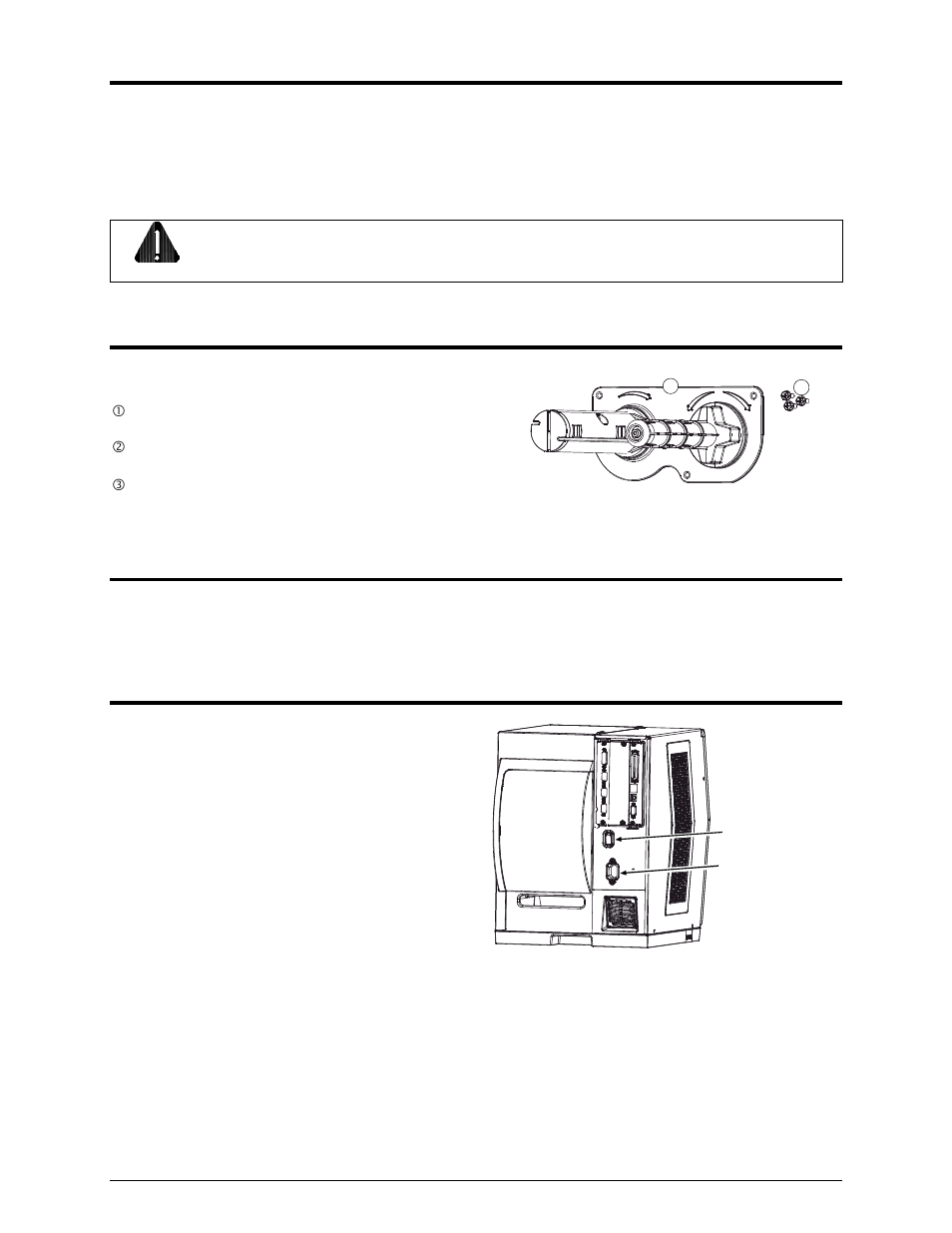 Datamax-O'Neil H-Class Thermal Transfer Option User Manual | Page 3 / 12