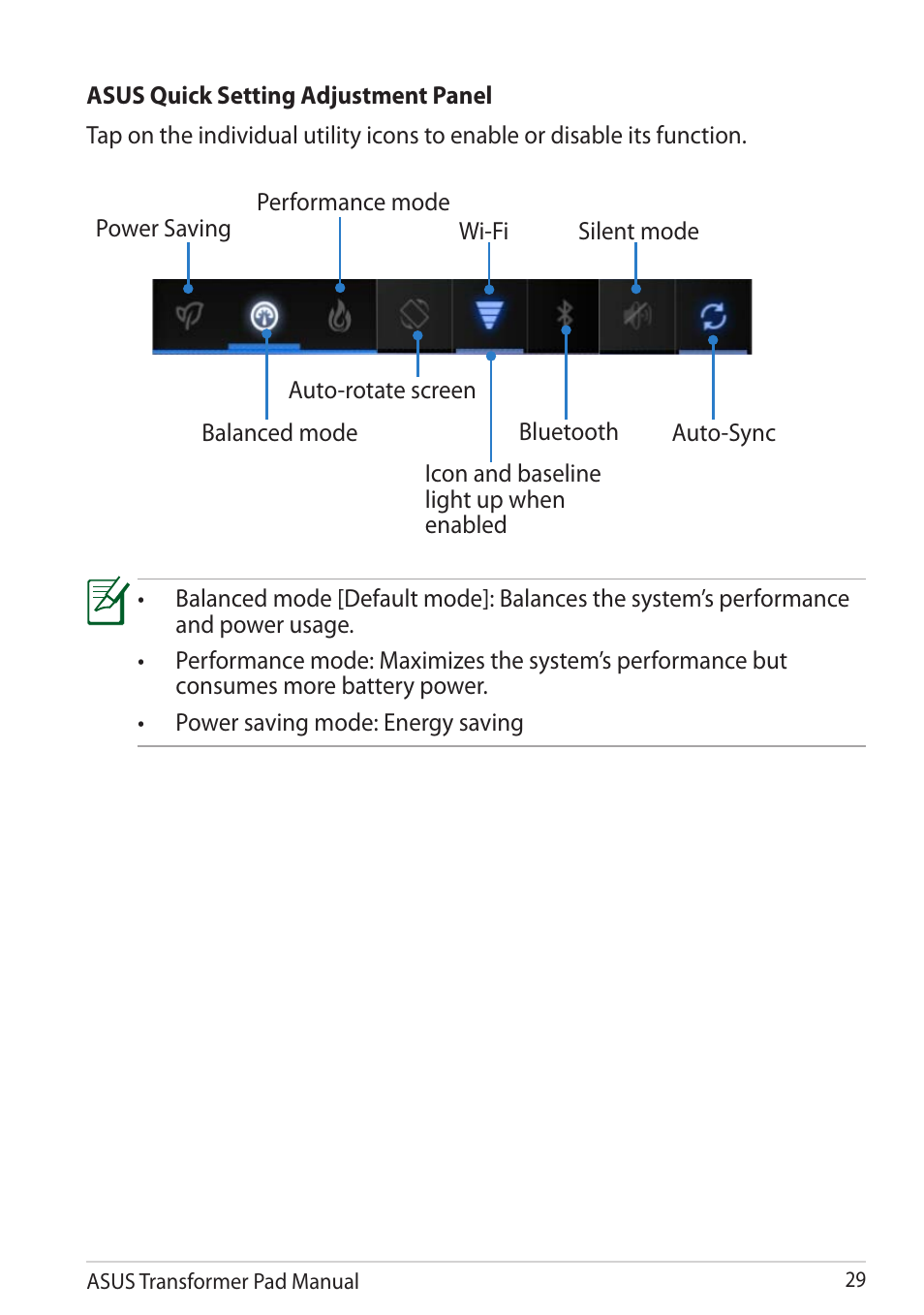 Asus Transformer Pad TF300TG User Manual | Page 29 / 90