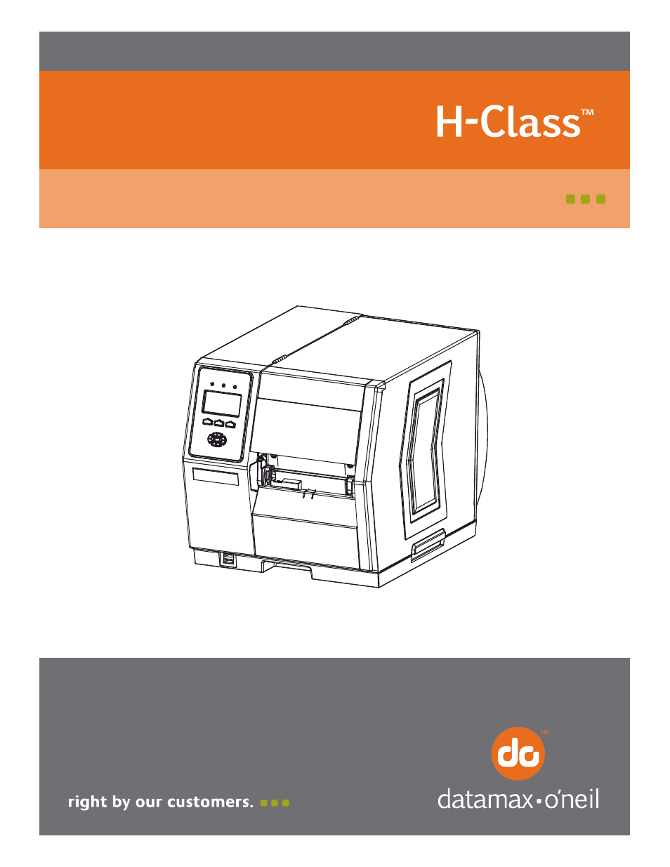 Datamax-O'Neil H-Class Internal Rewind Option User Manual | 6 pages