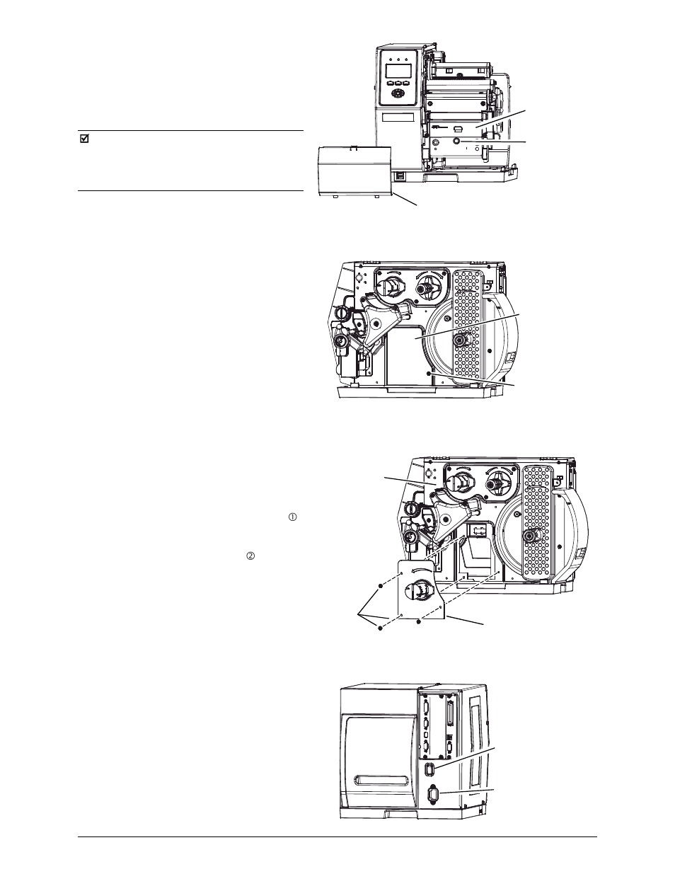 Datamax-O'Neil H-Class Internal Rewind Option User Manual | Page 4 / 6