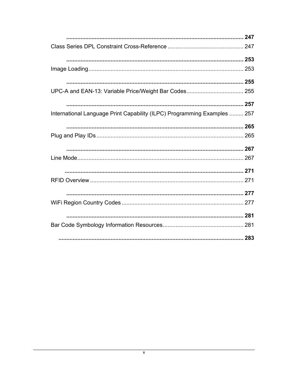 Datamax-O'Neil Class Series Programmer’s Manual User Manual | Page 14 / 300