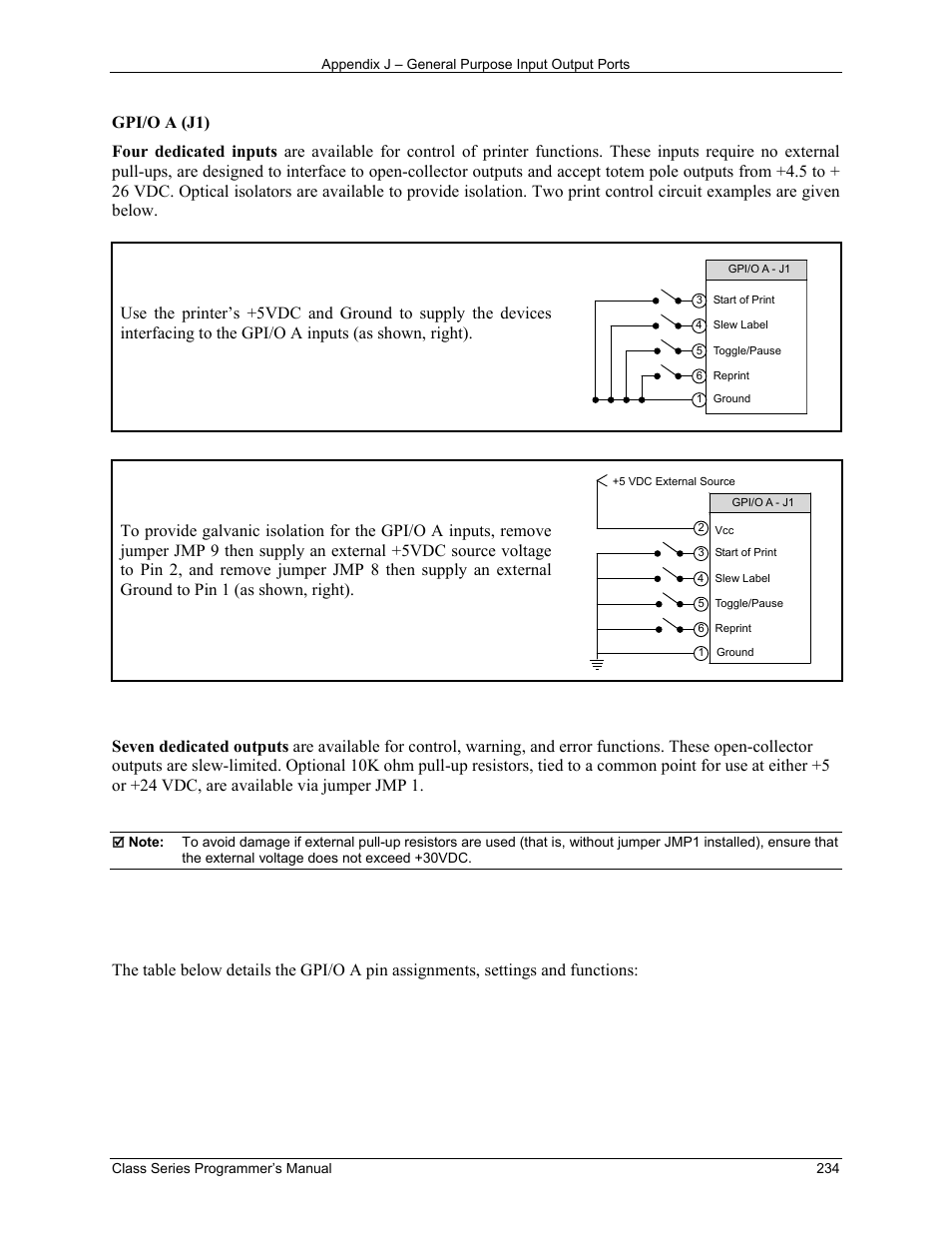 Datamax-O'Neil Class Series Programmer’s Manual User Manual | Page 248 / 300