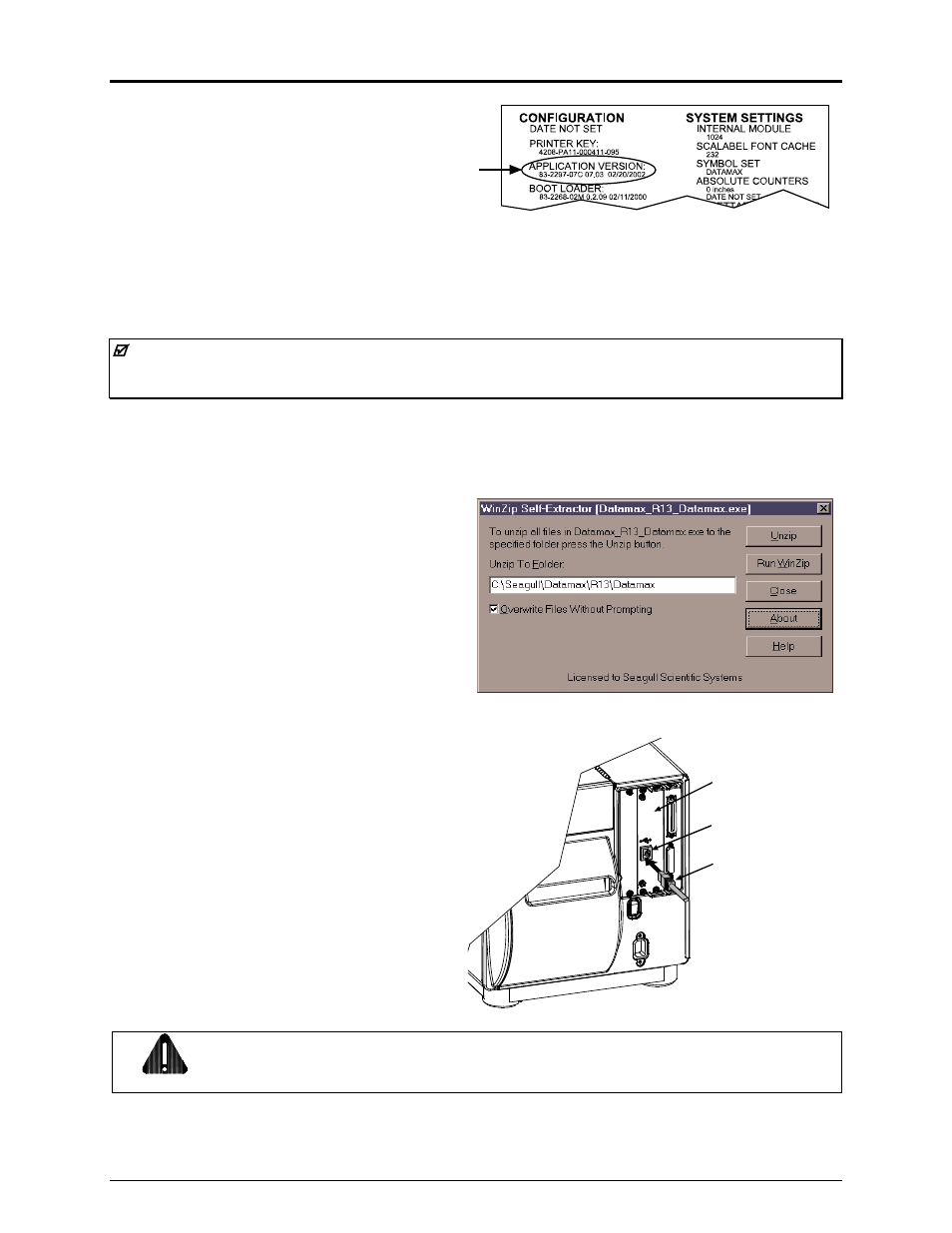 Datamax-O'Neil I-Class USB Interface Option User Manual | Page 5 / 8