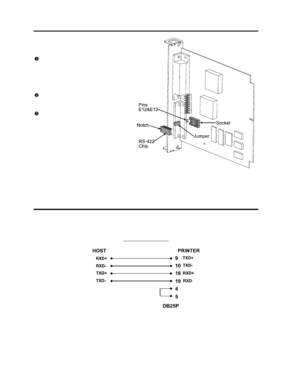 Datamax-O'Neil I-Class RS-422 Option User Manual | Page 4 / 4