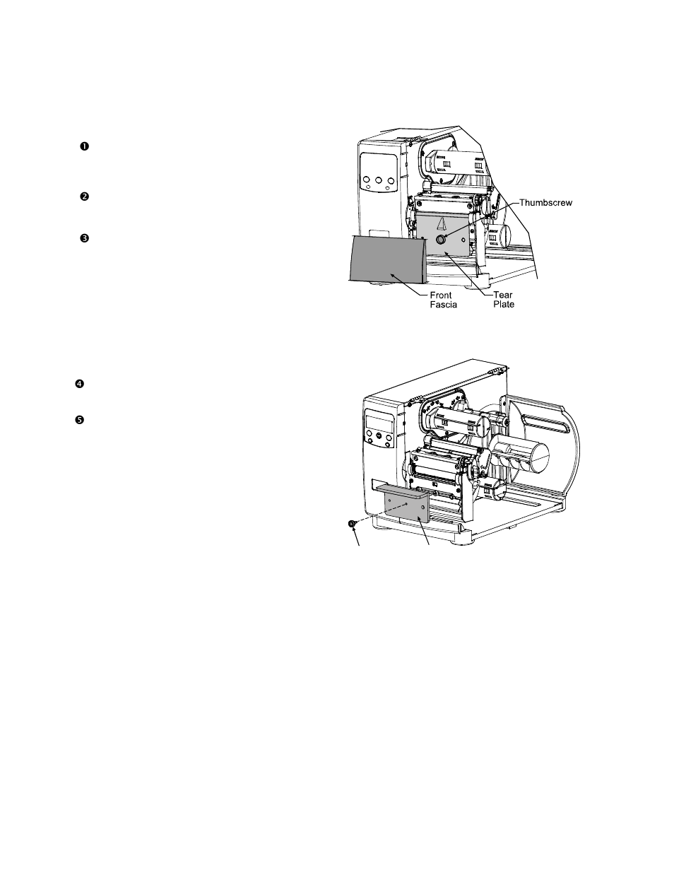 Installation instructions | Datamax-O'Neil I-Class RFID Media Shelf Option User Manual | Page 2 / 2