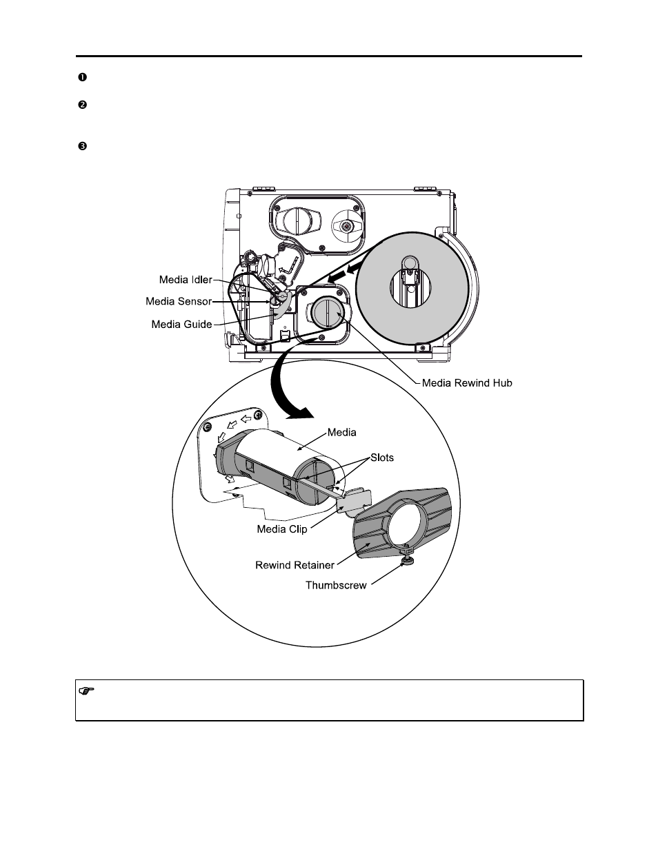 Datamax-O'Neil I-Class Internal Rewind Option User Manual | Page 5 / 6
