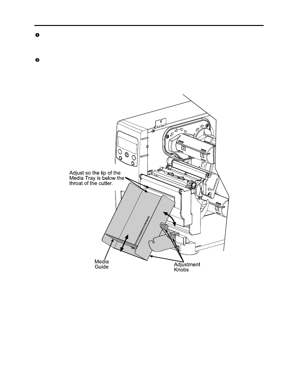 Datamax-O'Neil I-Class Media Tray Option User Manual | Page 4 / 4