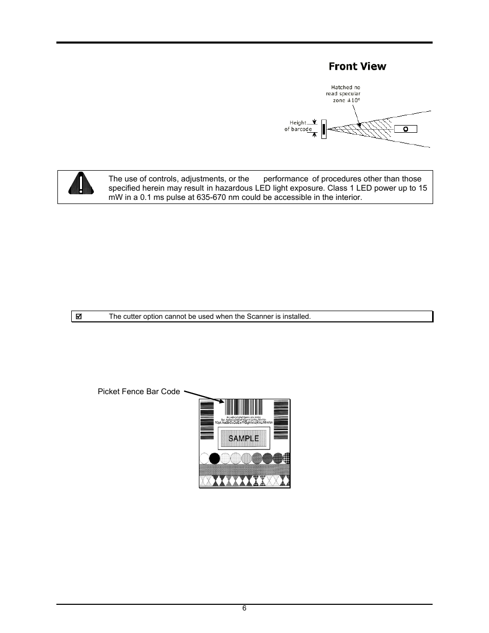 Datamax-O'Neil I-Class Linear Scanner User Guide User Manual | Page 8 / 14