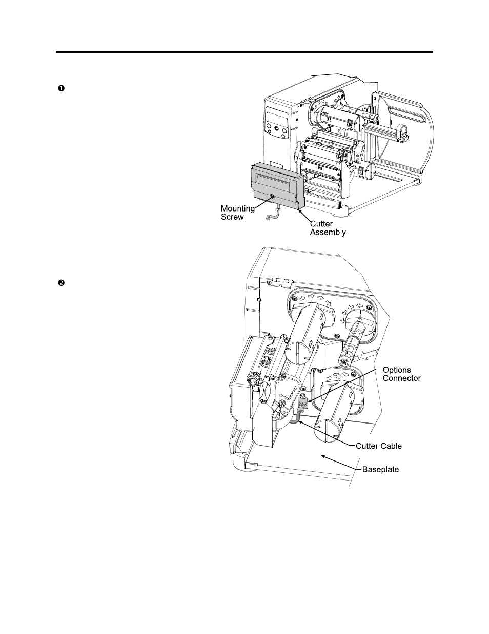 Datamax-O'Neil I-Class Cutter Option User Manual | Page 4 / 6