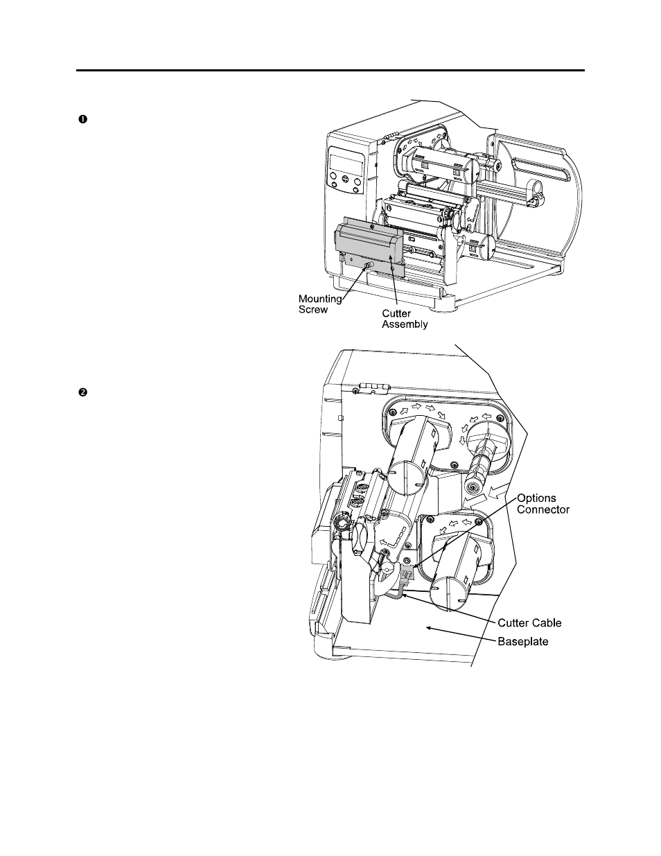 Datamax-O'Neil I-Class Backing Only Cutter Option User Manual | Page 4 / 6