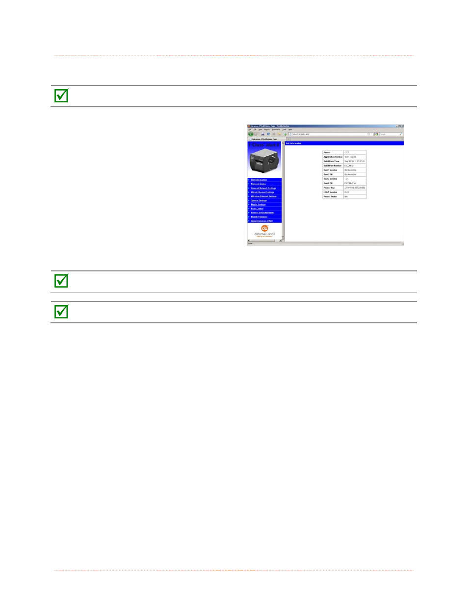 Datamax-O'Neil I-Class Mark II Operator’s Manual User Manual | Page 82 / 94