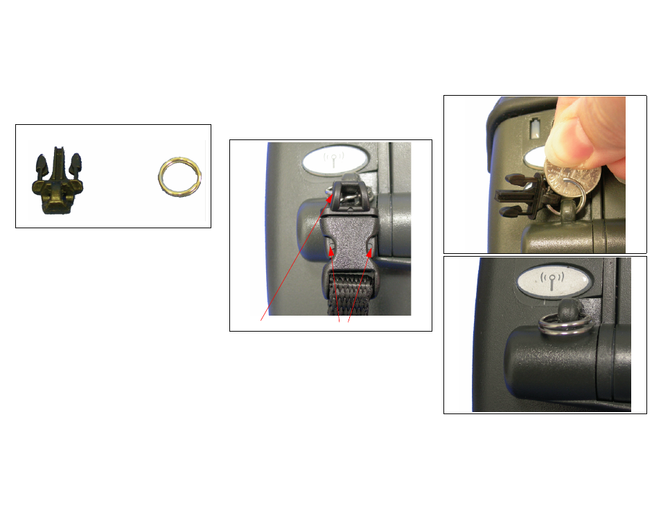 Datamax-O'Neil LP3 Hand Strap Clip Replacement Kit User Manual | 2 pages