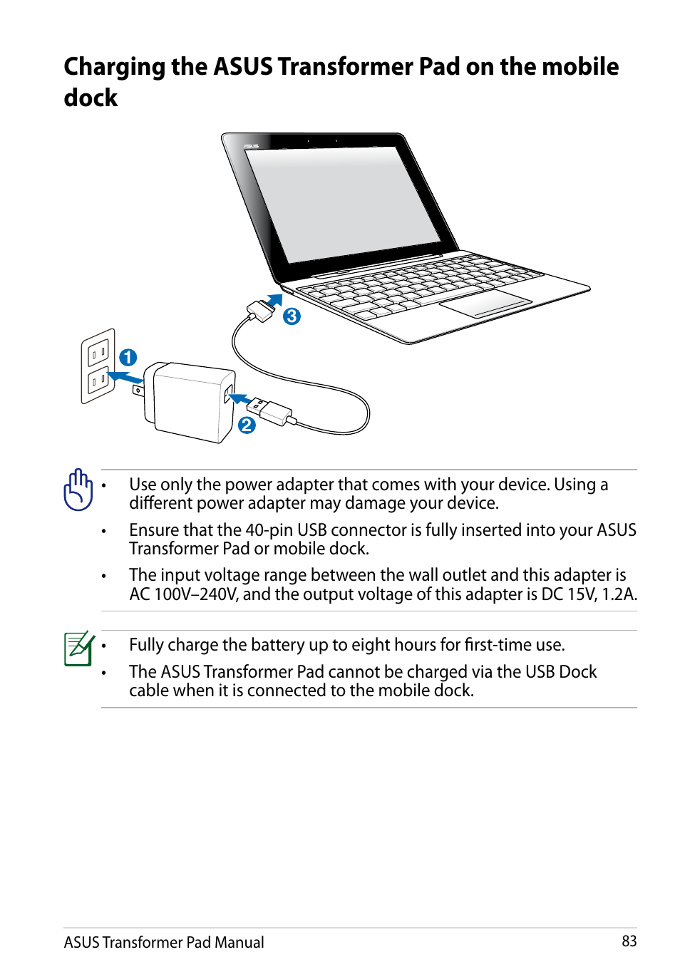 Asus Transformer Pad Infinity TF700T User Manual | Page 83 / 89