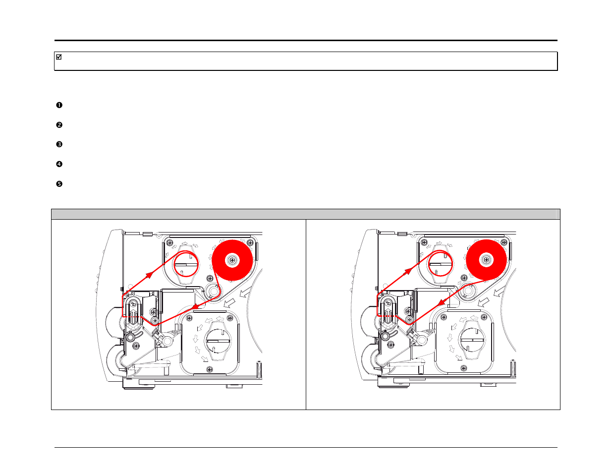 Datamax-O'Neil M-Class Mark II Thermal Transfer Option User Manual | Page 5 / 8