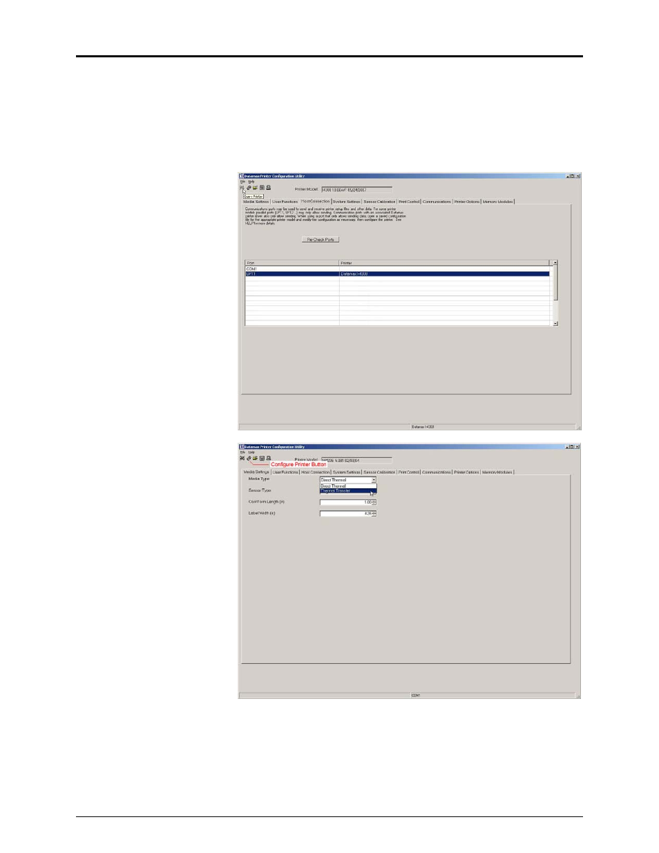 Datamax-O'Neil M-Class Mark II Thermal Transfer Option User Manual | Page 6 / 8