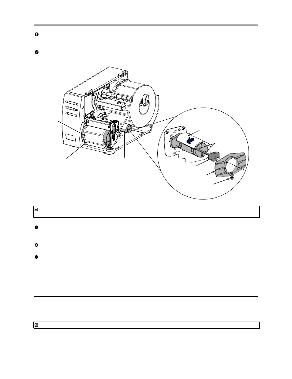 Datamax-O'Neil M-Class Mark II Internal Rewinder Option User Manual | Page 5 / 6