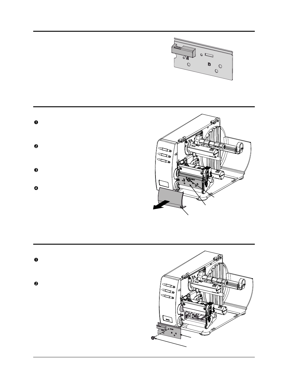 Datamax-O'Neil M-Class Mark II Present Sensor Option User Manual | Page 3 / 4