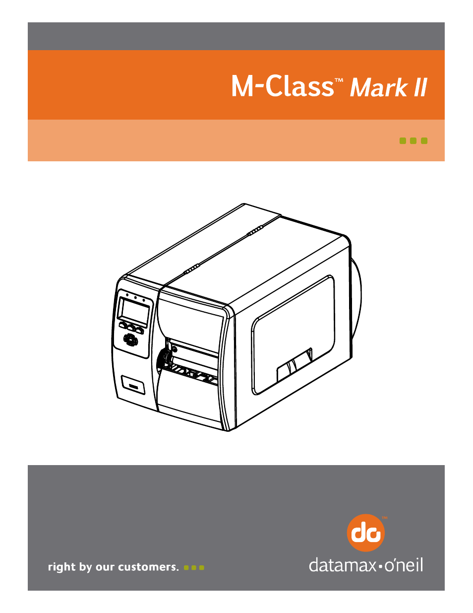 Datamax-O'Neil M-Class Mark II Media Hubs User Manual | 8 pages