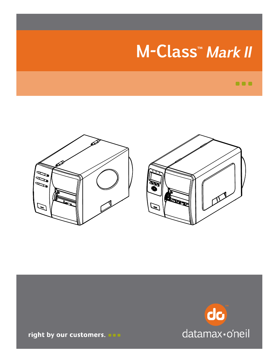 Datamax-O'Neil M-Class Mark II DMXNet II Card Option User Manual | 20 pages