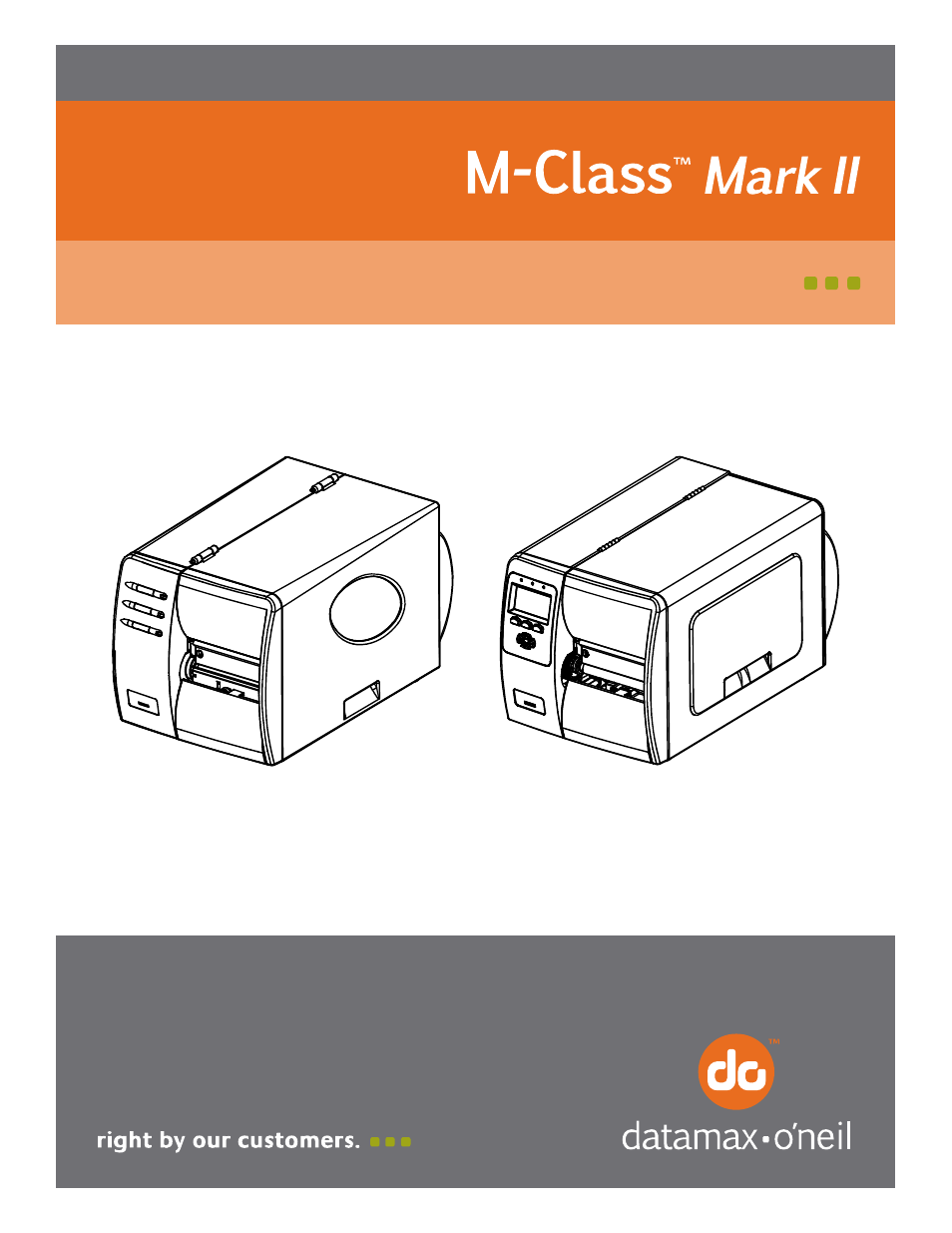 Datamax-O'Neil M-Class Mark II Cutter Option User Manual | 6 pages