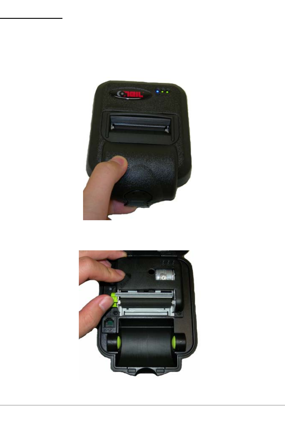 Cleaning the printhead | Datamax-O'Neil microFlash 2te User Guide User Manual | Page 12 / 26