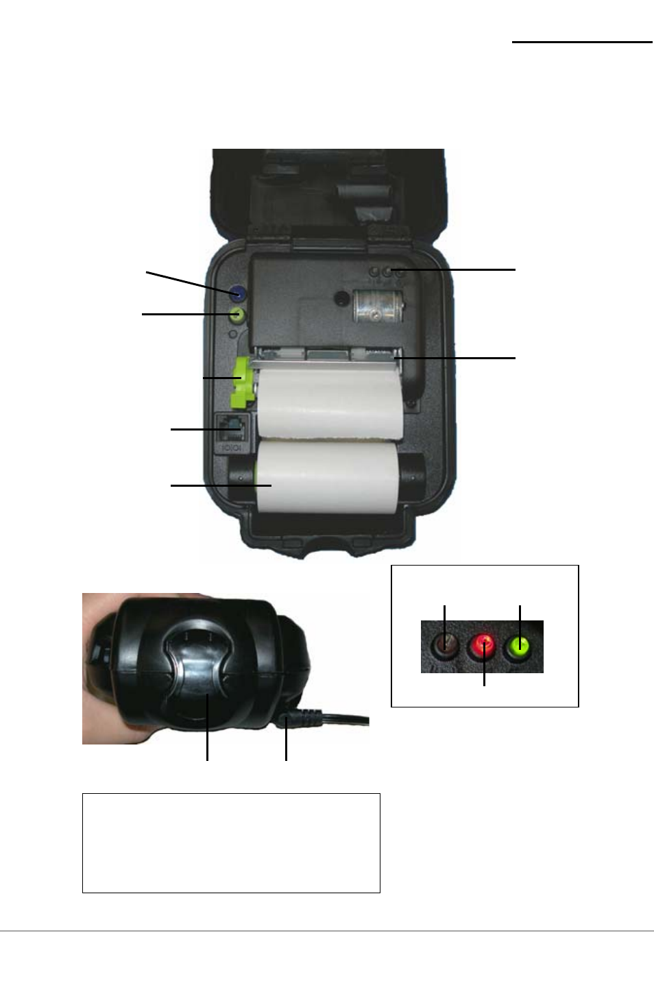 Microflash 2te printer: top view, Microflash 2t, Printer: top view | Datamax-O'Neil microFlash 2te User Guide User Manual | Page 3 / 26