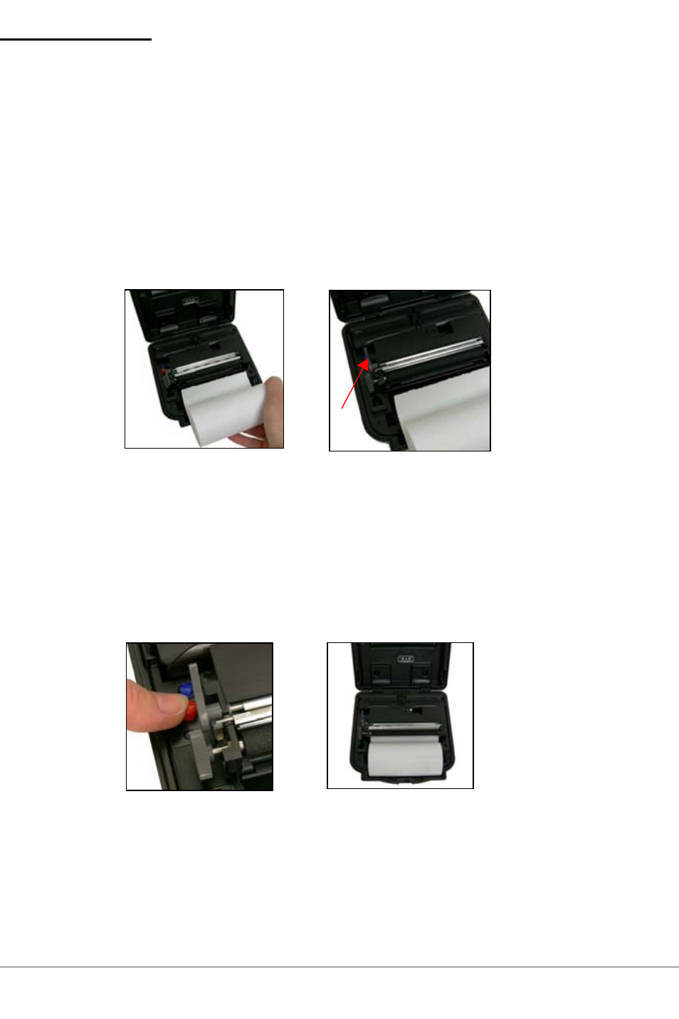 Installing paper | Datamax-O'Neil microFlash 4te User Guide User Manual | Page 9 / 24
