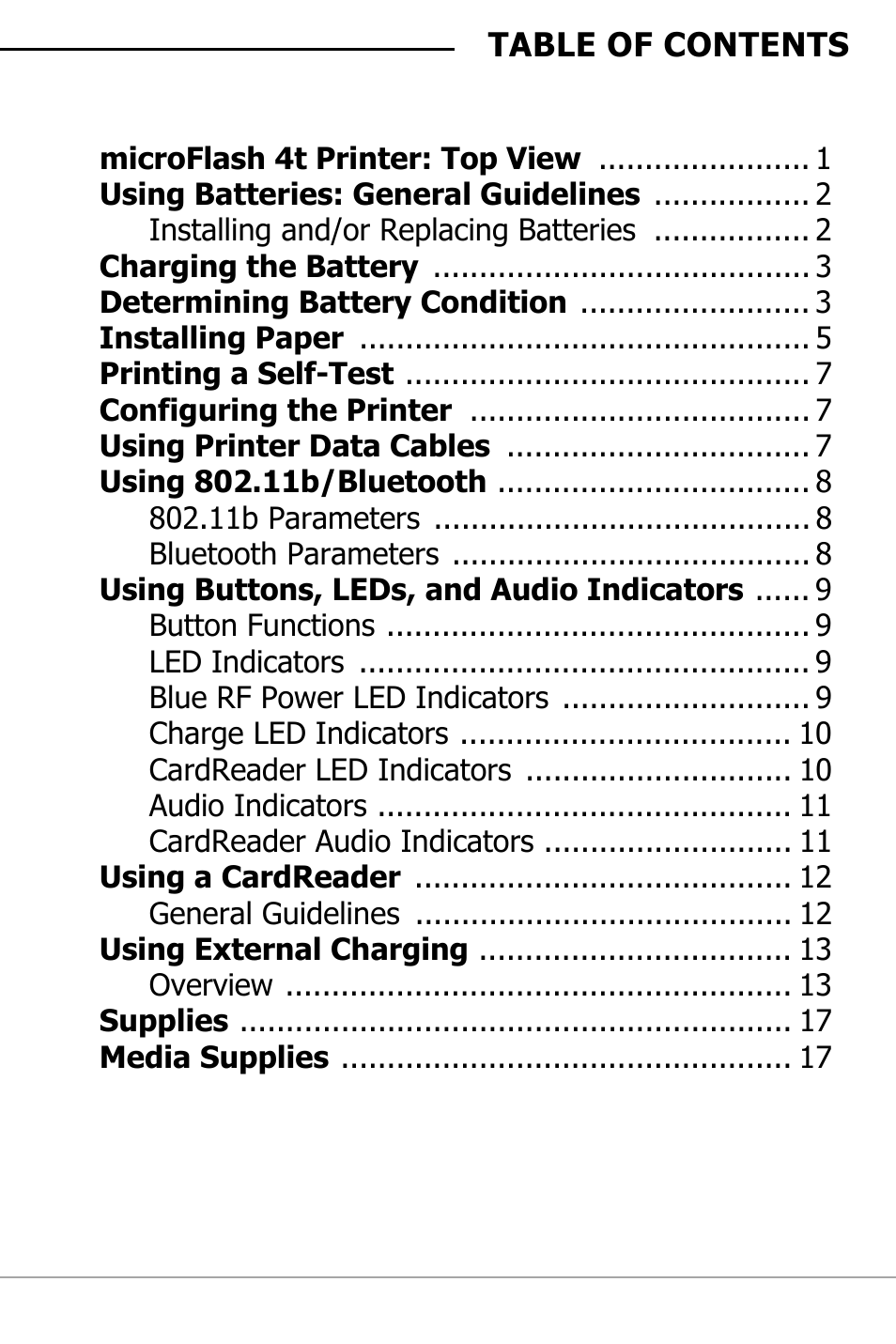 Datamax-O'Neil microFlash 4t User Guide User Manual | Page 3 / 22