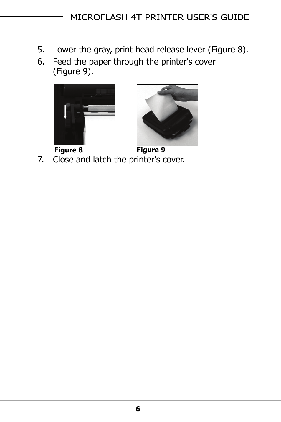 Datamax-O'Neil microFlash 4t User Guide User Manual | Page 9 / 22